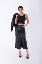Uzun Kot Etek 1022-46-(S-XL) Uzun Kot Etek 1022-46-(S-XL)