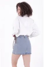 Kısa Kot Etek  1047-62-(S-XL-6)