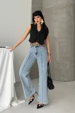 Çımalı Kot Pantolon  7163-08-(27-32)
