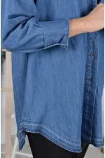 Oversize Kot Gömlek  669-27-(S-L-5)