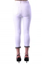 Paçaları Kemerli Pantolon 746-50-(27-32) Paçaları Kemerli Pantolon 746-50-(27-32)
