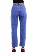 Yüksek Bellı Mom Kot Pantolon 800-27-(27-32) Yüksek Bellı Mom Kot Pantolon 800-27-(27-32)