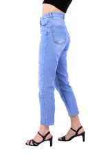 5 Düğmeli Mom Fit Kot Pantolon  745-15-(26-31)