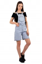 Şortlu Kot Salopet  386-08-(S-XL-6)