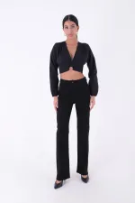 Dikişsiz Paça Bol Paça Relax Kot Pantolon 1726-07-(26-31) Dikişsiz Paça Bol Paça Relax Kot Pantolon 1726-07-(26-31)