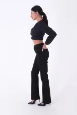Dikişsiz Paça Bol Paça Relax Kot Pantolon 1726-07-(28-33) Dikişsiz Paça Bol Paça Relax Kot Pantolon 1726-07-(28-33)
