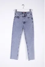 Droplu Mom Fit Pantolon  1724-08-(27-32)