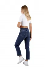 Yanılı Mom Kot Pantolon  1795-01-(28-33)