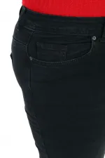 High Waisted Skinny Full Length Jean  515-03-(44-50) Anthracite Denim