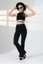 Pensli İspanyol Kot Pantolon  7021-23-(27-30-4)