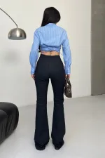 Pensli İspanyol Kot Pantolon  7021-12-(27-32)