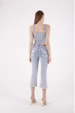 Likralı Culotte Pantolon  1765-08-(28-33)