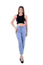 Ütü Hattı Dikişli Kot Pantolon 922-42-(27-32) Ütü Hattı Dikişli Kot Pantolon 922-42-(27-32)