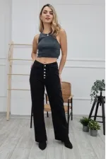 Dikişsiz Paça Beş Düğmali Relax Kot Pantolon 917-23-(27-32) Dikişsiz Paça Beş Düğmali Relax Kot Pantolon 917-23-(27-32)