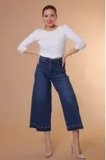 Sökük Paçalı Relax Kot Pantolon  787-01-(S-XL-6)