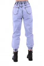 Beli Lastikli Mom Pantolon 808-08-(S-XL-6) Beli Lastikli Mom Pantolon 808-08-(S-XL-6)