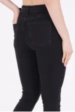 Paçaları Kemerli Pantolon 746-23-(27-32) Paçaları Kemerli Pantolon 746-23-(27-32)