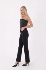 Relax Jeans with Stitched Hem 7026-23-(28-33)
