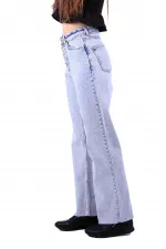 Dikişsiz Paça Beş Düğmali Relax Kot Pantolon 917-08-(27-32) Dikişsiz Paça Beş Düğmali Relax Kot Pantolon 917-08-(27-32)