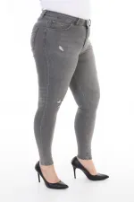 Az Yırtıklı Skinny Kot Pantolon 826-29-(30-36) Az Yırtıklı Skinny Kot Pantolon 826-29-(30-36)