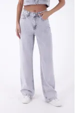 Bol Paça Relax Kot Pantolon  718-32-(28-33)