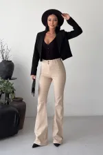 Pensli İspanyol Kot Pantolon  7021-65-(27-32)