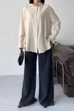 Düğmeli Gömlek HS623-65-(S-XL)