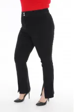 Dizden Yırtmaç Detaylı İspanyol Pantolon 700-03-(30-36) Dizden Yırtmaç Detaylı İspanyol Pantolon 700-03-(30-36)