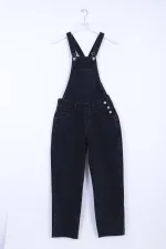 Mom Kalıp Kot Salopet 325-03-(S-XL-6)
