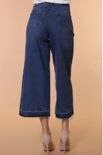 Sökük Paçalı Relax Kot Pantolon  787-01-(S-XL-6)