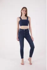 Kısa Boy Skinny Kot Pantolon 811-01-(26-31)