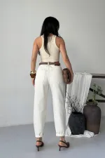 Mom Fit Jean  7057-80-(27-32) Natural
