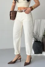 Mom Fit Jean  7057-80-(26-31) Natural