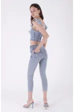Kısa Boy Skinny Kot Pantolon  810-08-(30-36)
