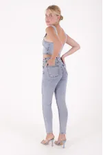 Comfort Slim Kot Pantolon 896-08-(26-28)