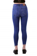 Asimetrik Paçalı Kot Pantolon 935-06-(26-28) Asimetrik Paçalı Kot Pantolon 935-06-(26-28)
