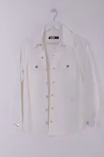 Chemise en jean à boutons-pression 6013-50-(S-XL-6) Chemise en jean à boutons-pression 6013-50-(S-XL-6)