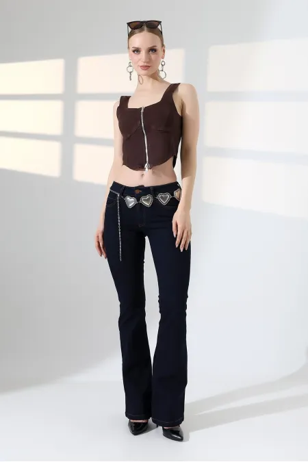 Push Up İspanyol Kot Pantolon 7108-17-(27-32) Push Up İspanyol Kot Pantolon 7108-17-(27-32)