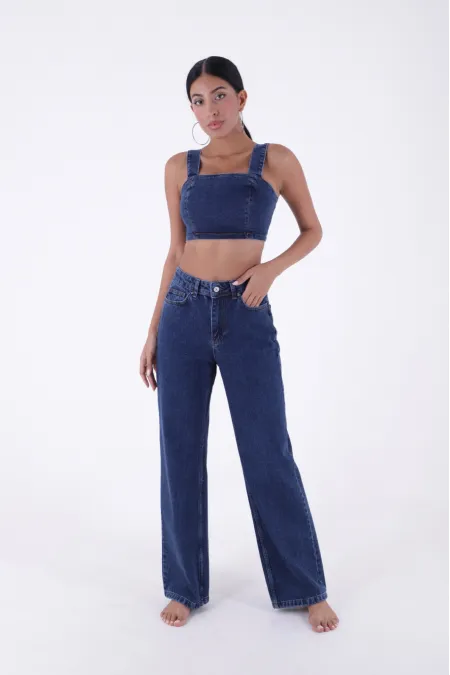 Bol Paça Relax Kot Pantolon 718-26-(S-L-6) Bol Paça Relax Kot Pantolon 718-26-(S-L-6)