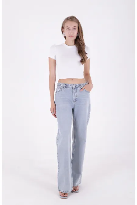 Baggy Relax Kot Pantolon  7042-42-(26-31)