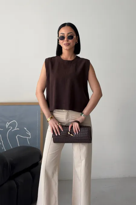 Askılı Bluz  HS401-78-(S-XL)