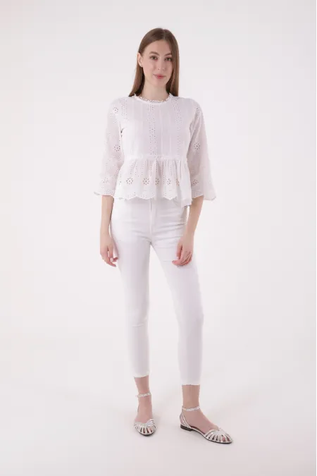Kısa Boy Kot Pantolon 820-50-(26-31)