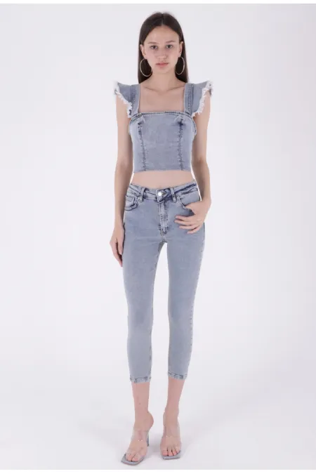 Kısa Boy Skinny Kot Pantolon 810-08-(30-36) Kısa Boy Skinny Kot Pantolon 810-08-(30-36)