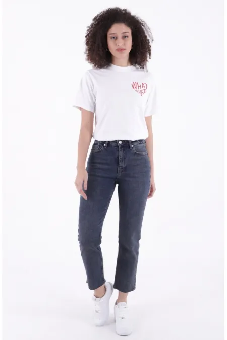 Mom Fit Kot Pantolon 764-28-(26-31) Mom Fit Kot Pantolon 764-28-(26-31)