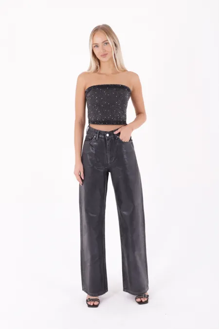 Bol Paça Relax Kot Pantolon 718-52-(28-33) Bol Paça Relax Kot Pantolon 718-52-(28-33)