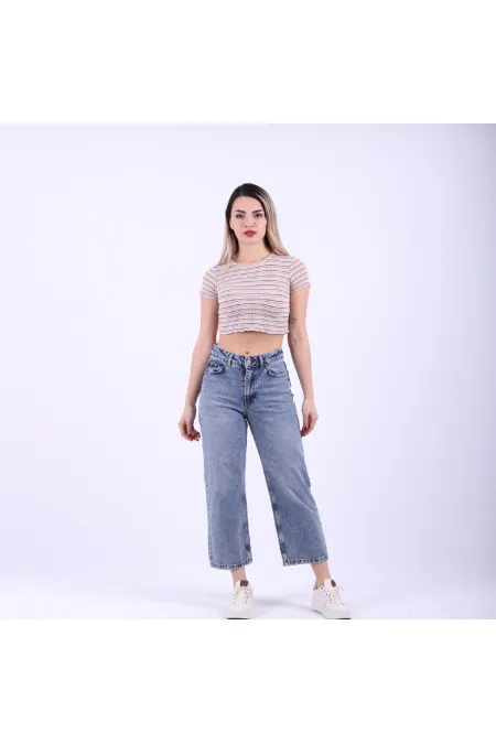 Relax Bol Paça Straıght Kot Pantolon 997-06-(28-33) Relax Bol Paça Straıght Kot Pantolon 997-06-(28-33)