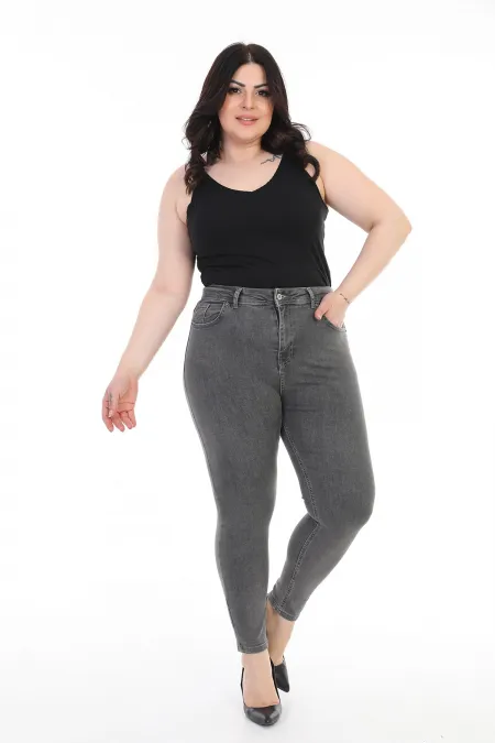 Yıpratmalı Kot Pantolon 519-29-(34-40) Yıpratmalı Kot Pantolon 519-29-(34-40)