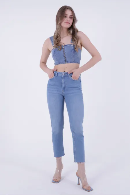 Mom Fit Kot Pantolon 764-15-(28-33)