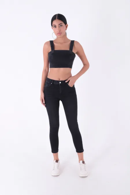 Kısa Boy Kot Pantolon 820-03-(28-33)