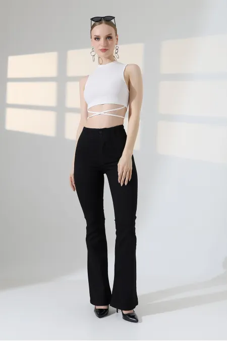 Pensli İspanyol Kot Pantolon  7021-07-(27-32)
